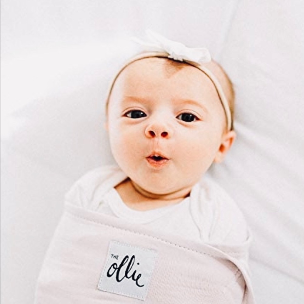 Ollie Swaddles - 2 Baby Swaddles-Lavender & Stone